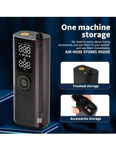 Compresor de Aire Portátil Aihuolian AIHUOLIAN1 150 PSI 2