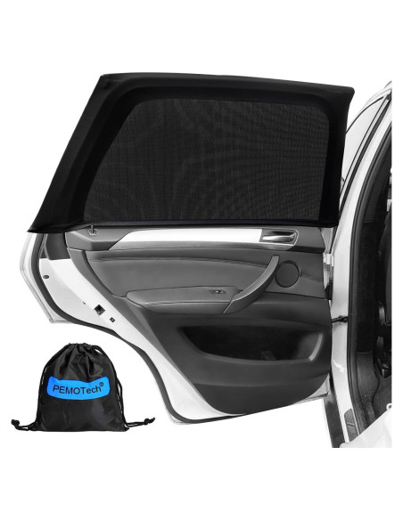 Sombrillas para Ventanas de Auto PEMOTech - Paquete de 2