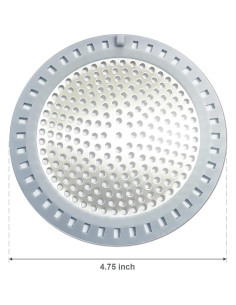 Cernidor de Drenaje Seatery 2 Piezas Acero Inoxidable 2