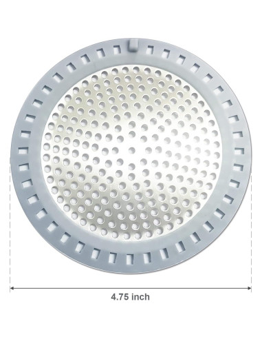 Cernidor de Drenaje Seatery 2 Piezas Acero Inoxidable
