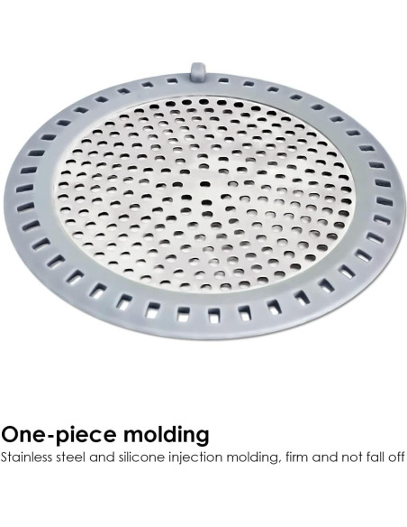 Cernidor de Drenaje Seatery 2 Piezas Acero Inoxidable