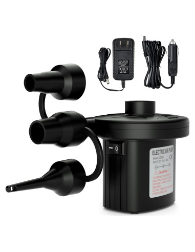 Bomba de aire eléctrica Jasonwell portátil 110-240V inflador