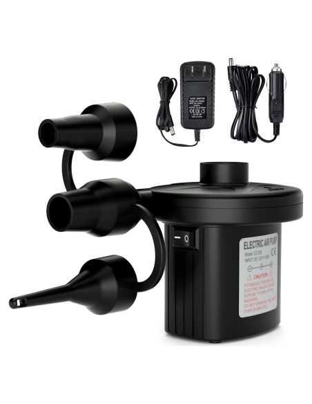 Bomba de aire eléctrica Jasonwell portátil 110-240V inflador