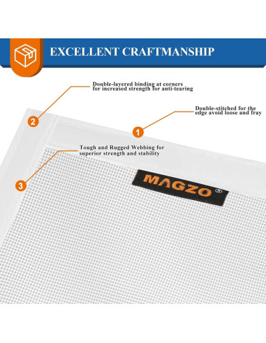 Puerta Pantalla Magnética MAGZO 121,9 x 203,2 cm Blanca