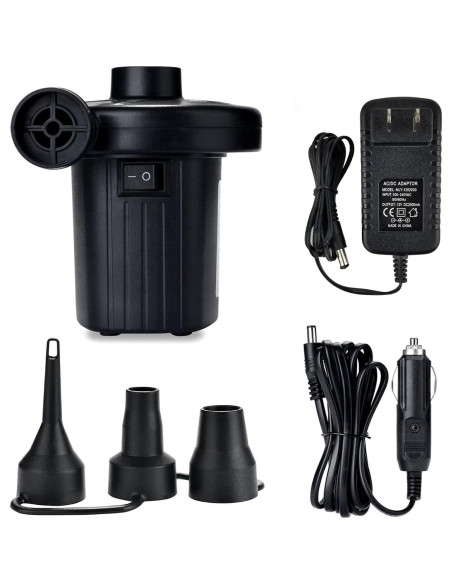 Bomba de aire eléctrica Jasonwell portátil 110-240V inflador