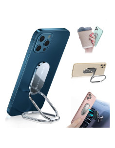 Soporte Plegable para Teléfono Lendouble Ajustable Plata