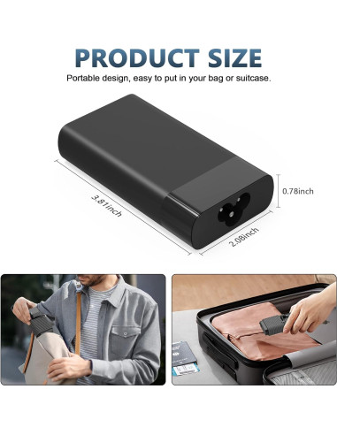 Cargador 65W HP Envy x360, Spectre, ProBook, EliteBook