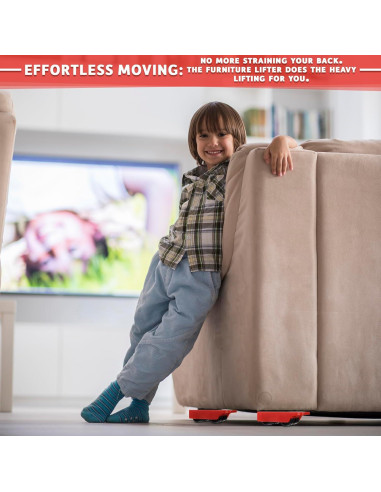 Juego de Deslizadores BURIUS para Mover Muebles 220 kg