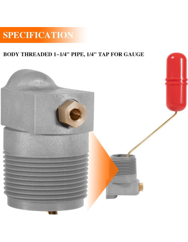 Control de Volumen de Aire Besttruck F93B-1C 1.25" MNPT