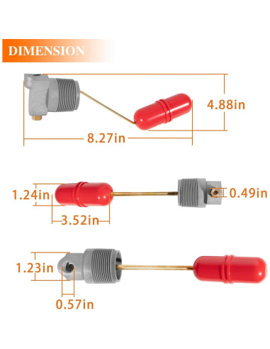 Control de Volumen de Aire Besttruck F93B-1C 1.25" MNPT