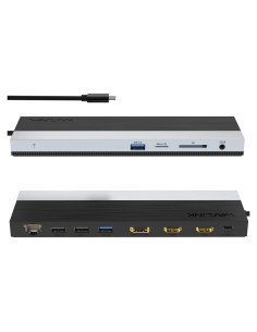 WAVLINK Dock USB-C 12 en 1 Triple Pantalla 4K 85W