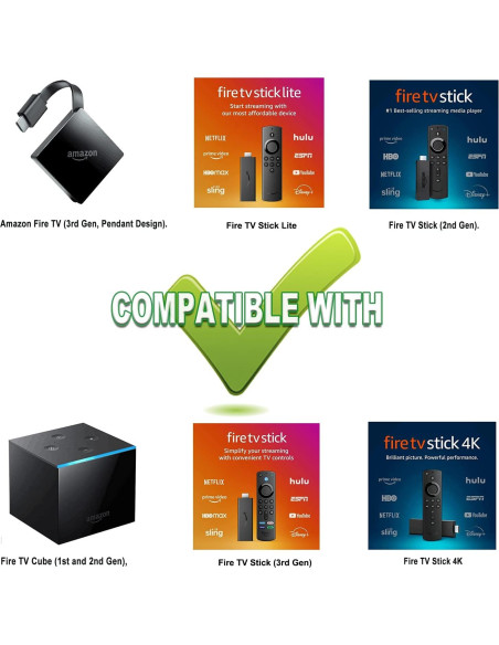 Control Remoto de Voz Allimity L5B83H para Amazon TV 2da Gen