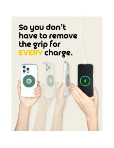 Soporte para Teléfono Leiling LL-GR-01 Verde Inalámbrico 2