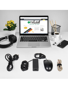 Bridas Reutilizables OneLeaf 80PCS 15,24cm Negras 2