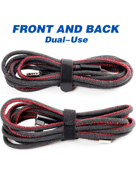 Bridas Reutilizables OneLeaf 80PCS 15,24cm Negras