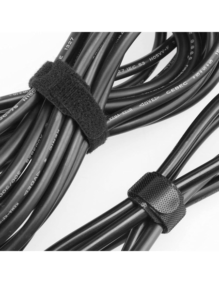 150PCS Correas de Sujeción OUPENG 15,24 cm Nylon Negro