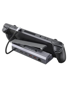 Estación de Acoplamiento Steam Deck Iavkyu 7 en 1 4K 60Hz