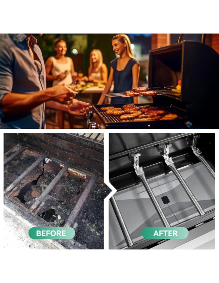 Bandeja de Grasa Universal Cogrichbf para Parrillas de Gas