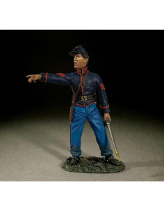 Figura de Artillería Federal W. Britain Guerra Civil 1:30 2