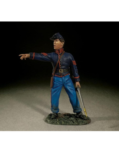 Figura de Artillería Federal W. Britain Guerra Civil 1:30