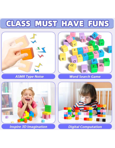 Bloques Magnéticos Apluses 81 Piezas Juguetes Educativos 3+