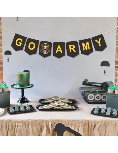 Banner Militar 'Ve a la Armada' - Decoración Fiesta Despedida