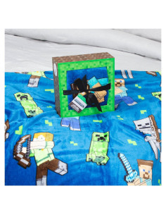 Manta de Felpa Jay Franco Minecraft 116.8x152.4 cm - Creeper