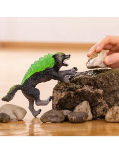 Figura Lobo de Piedra Schleich 15 cm - Juguete Fantástico para Niños 2