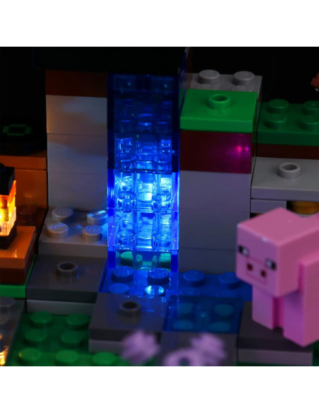 Iluminación LED Brickshining para LEGO El Puesto de Espada 21244