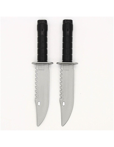 2 Dagas de Plástico Yomeno para Disfraz y Halloween 26.67 cm