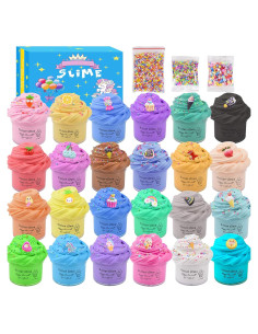 Kit de 24 Slimes de Mantequilla BeiyeiDei Aromatizados
