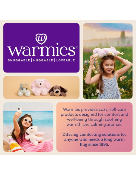 Warmies Junior Tigre Calentable 226g - Peluche Suave con Lavanda