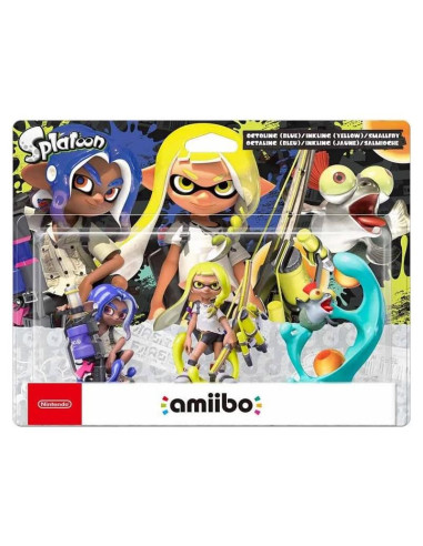 Paquete Triple amiibo Inkling, Octoling y Smallfry Splatoon 3