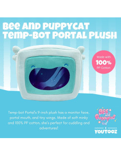 Peluche Youtooz Temp-Bot 23 cm Bee y Puppycat Coleccionable 2