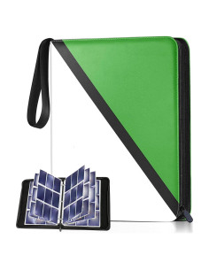 Carpeta de Cartas XYGJZ Verde 9 Bolsillos para 900 Cartas