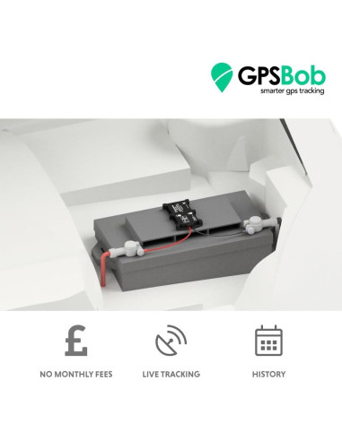 Rastreador GPS 4G GPSBob 12/24V con 5 años de servicio