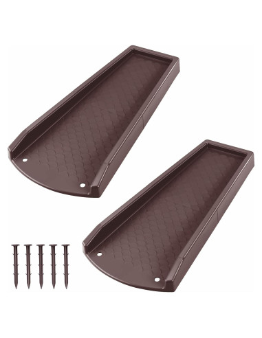 Bloques de Salpicadura Ogutter 61 cm para Bajantes (2 Paquete)