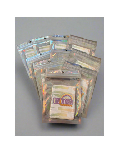 Paquete de Tarjetas de Comercio Unicornio Amigos - 10 Paquetes