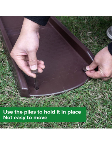 Bloques de Salpicadura Ogutter 61 cm para Bajantes (2 Paquete)