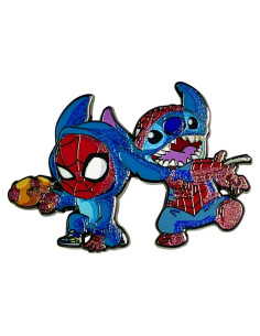 Pin de esmalte Stitch Spidey 5.08 cm - Regalo original unisex