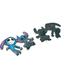 Pin de Esmalte 2 Pulgadas Dúo de Personajes Animados 2