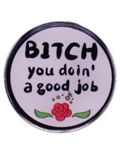 Pin de Esmalte Divertido GuDeKe para Mochilas 3 cm