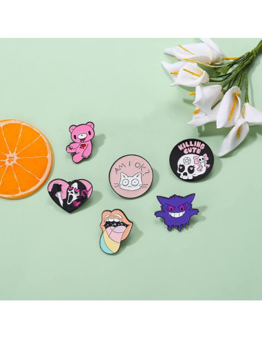 Pines de Halloween GYAYU para Mochilas y Sombreros - 7.1cm