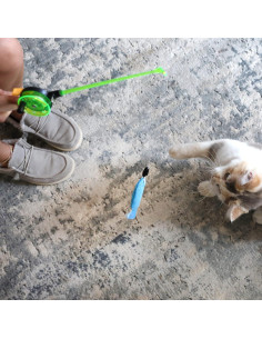 Juguete interactivo para gatos OurPets Go Fish con catnip 2