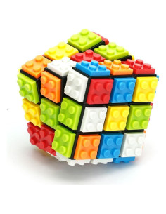 Cubo Mágico de Velocidad 3x3 Negro ZhildChen - Juguete Educativo