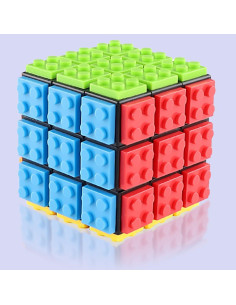 Cubo Mágico de Velocidad 3x3 Negro ZhildChen - Juguete Educativo 2