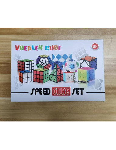 Conjunto de Cubos de Velocidad Vdealen 11 Piezas Juguete