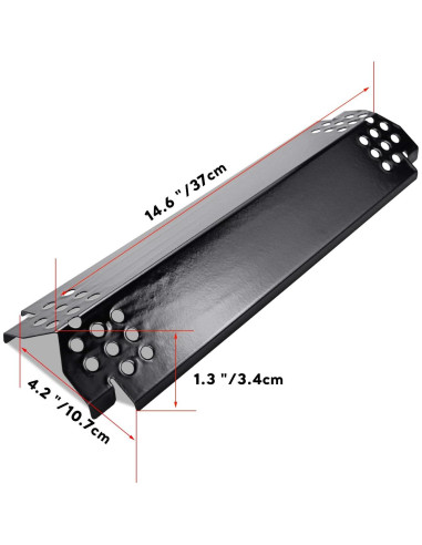 Placas de Calor Nexgrill 5 Piezas Acero Porcelana 37,1 cm