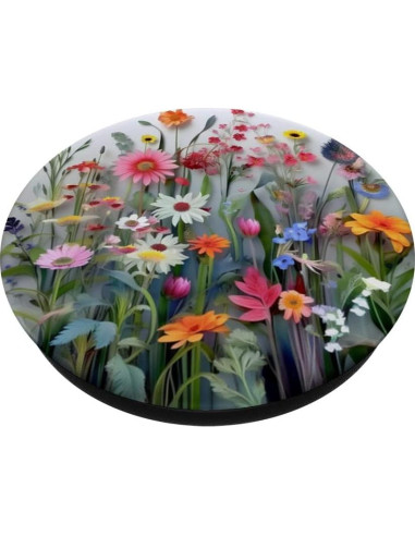 PopSockets Adhesivo PopGrip Negro Intercambiable 10.9x8.6 cm