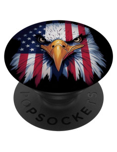 PopSockets Adhesive PopGrip Águila Calva Americana 10.9x8.6cm